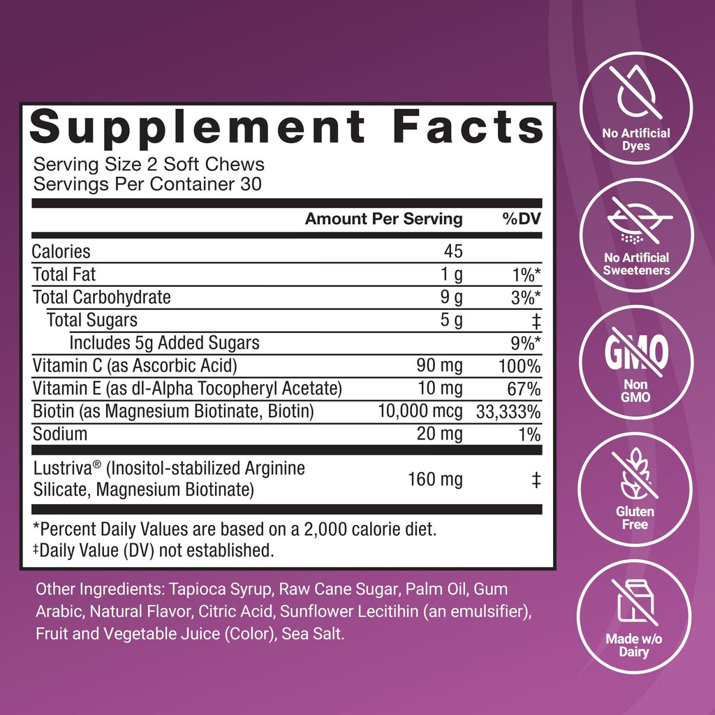 Hair Growth Gummies for Healthy Hair