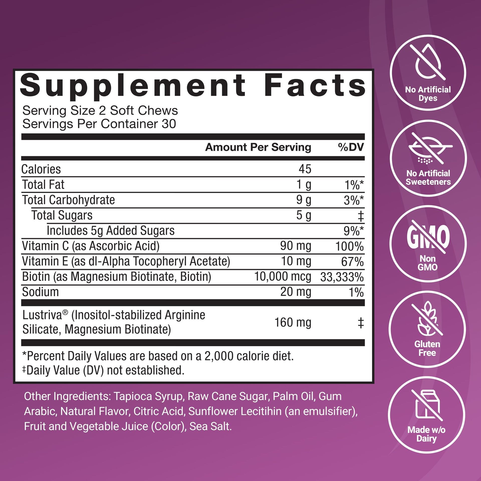 Hair Growth Gummies for Healthy Hair