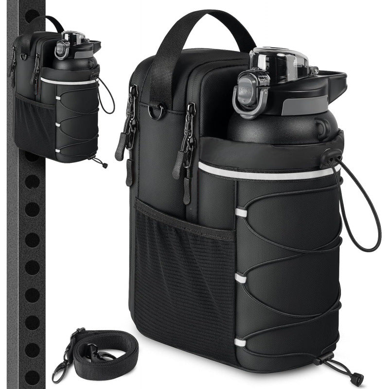 Sports and Fitness Magnetic Water Bottle Bag with Strong Magnets for Gym