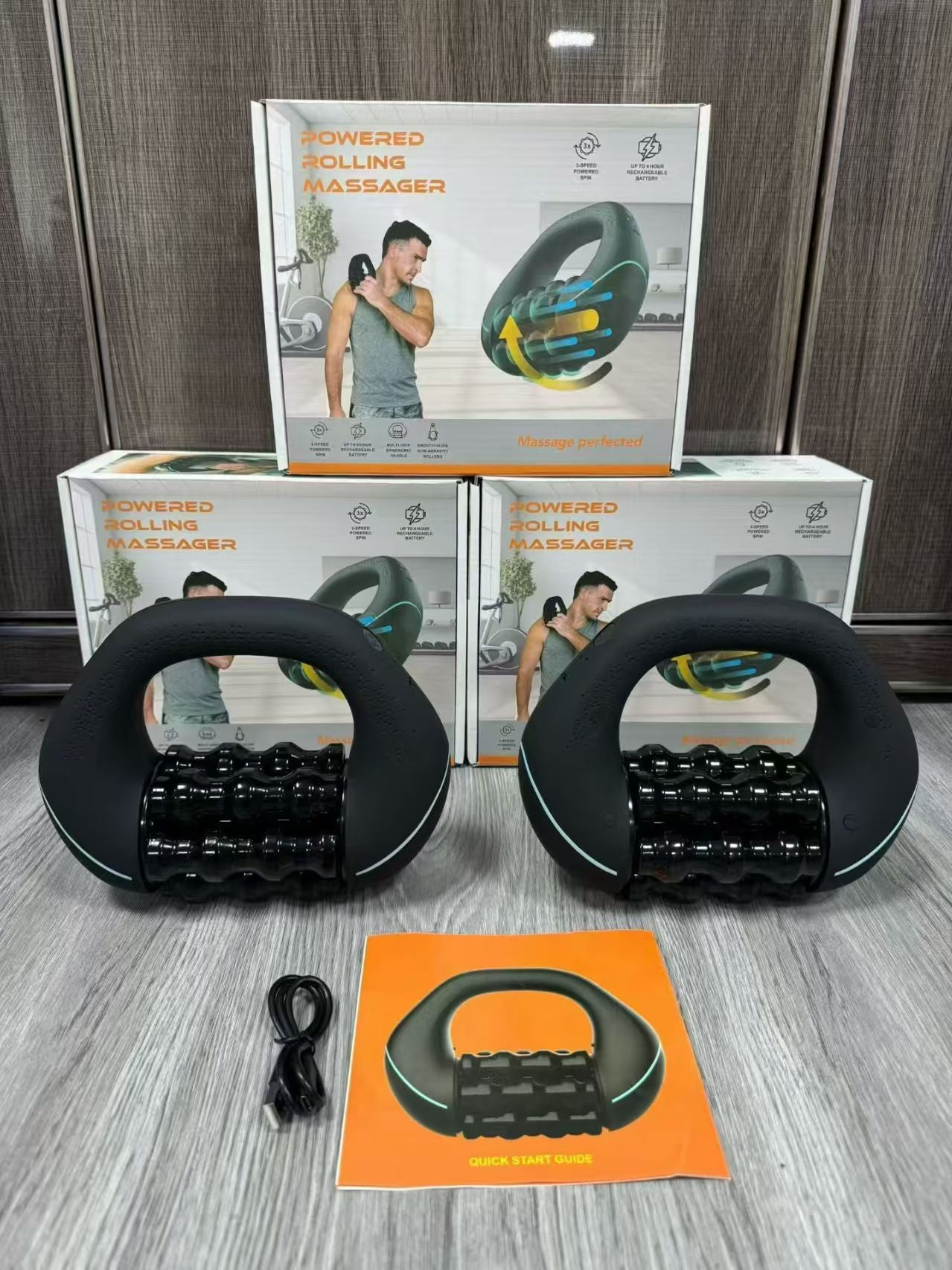 Rolling Percussion Massager for Muscle Recovery