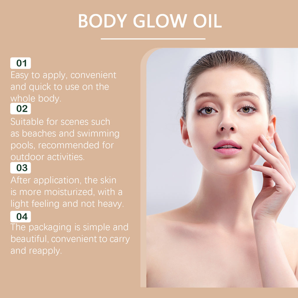 Coconut Glitter Protective Oil Moisturizing Non-Greasy