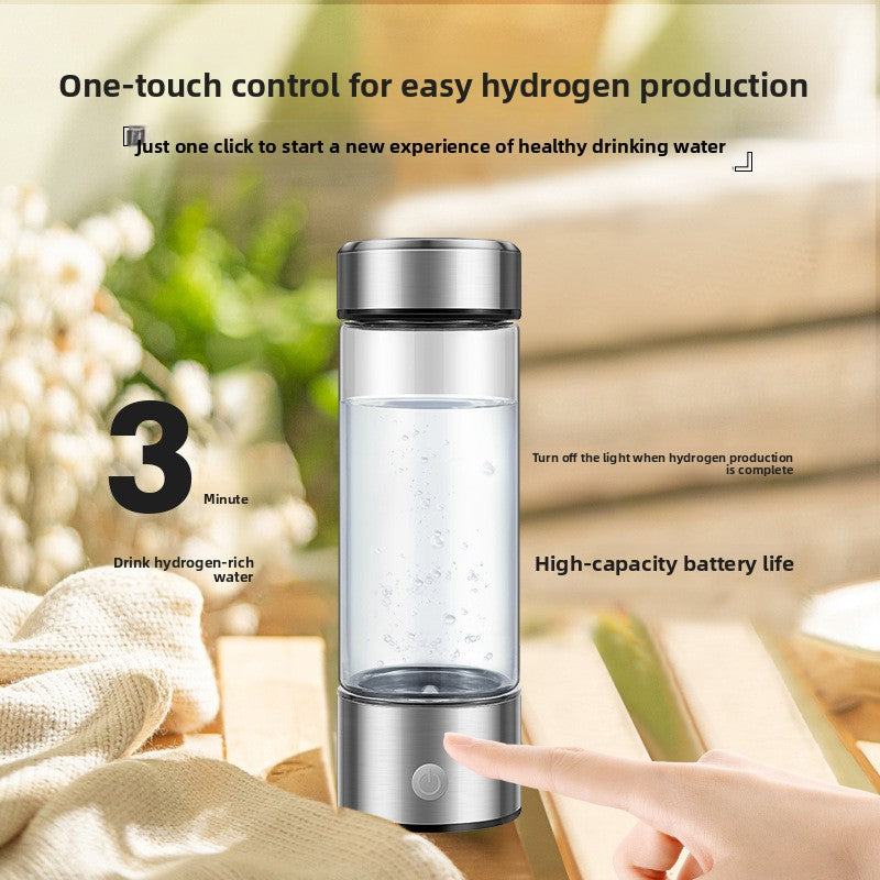 Portable Hydrogen Water Bottle