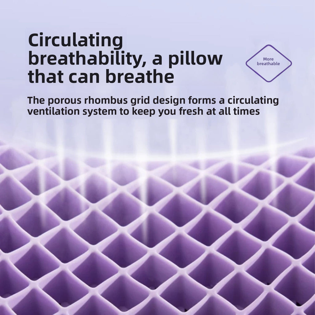 Breathable Cooling TPE Cervical Pillow for Deep Sleep