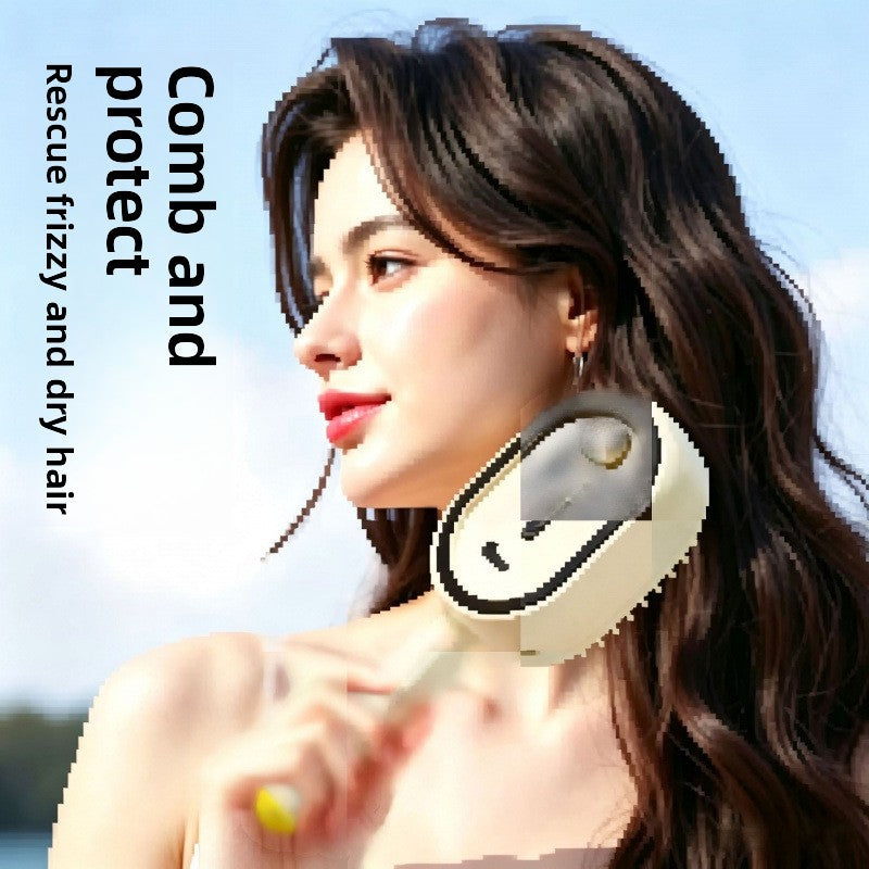 Electric Air Cushion Massage Hair Comb with Oil Mist
