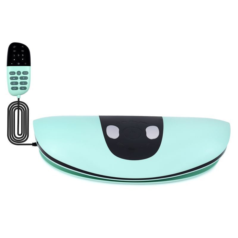 Curved Waist and Abdomen Massager with EMS and Far-Infrared Heat