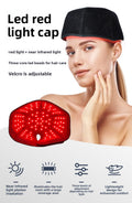 LED Red Light Therapy Hair Growth Cap with Infrared Heat