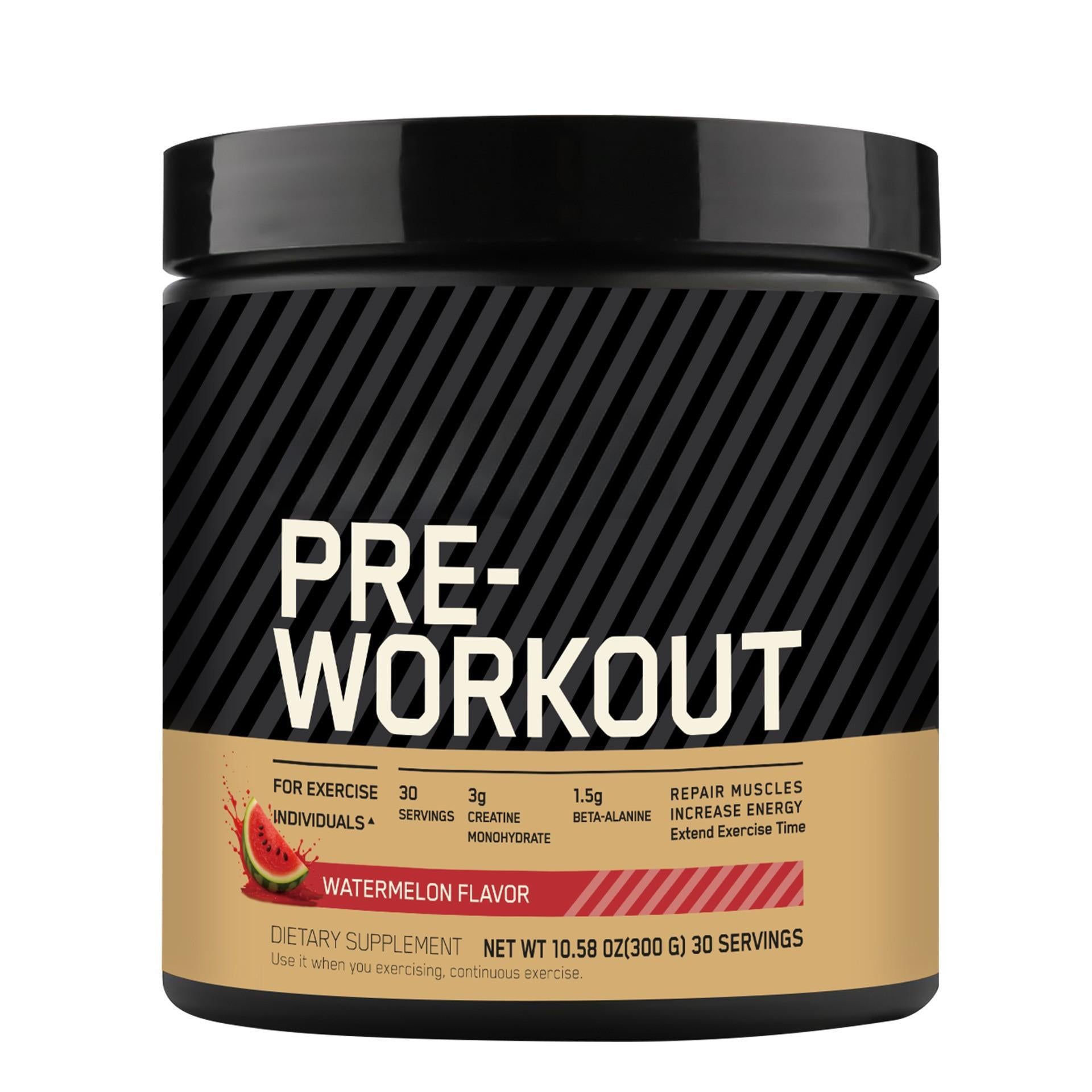 Whey protein powder and creatine powder