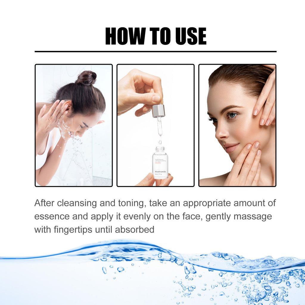 EELHOE Niacin Facial Essence Hydrating Whitening