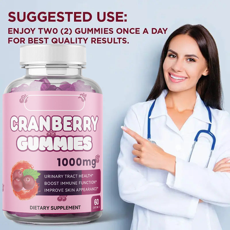 Cranberry Gummies Urinary Tract Support