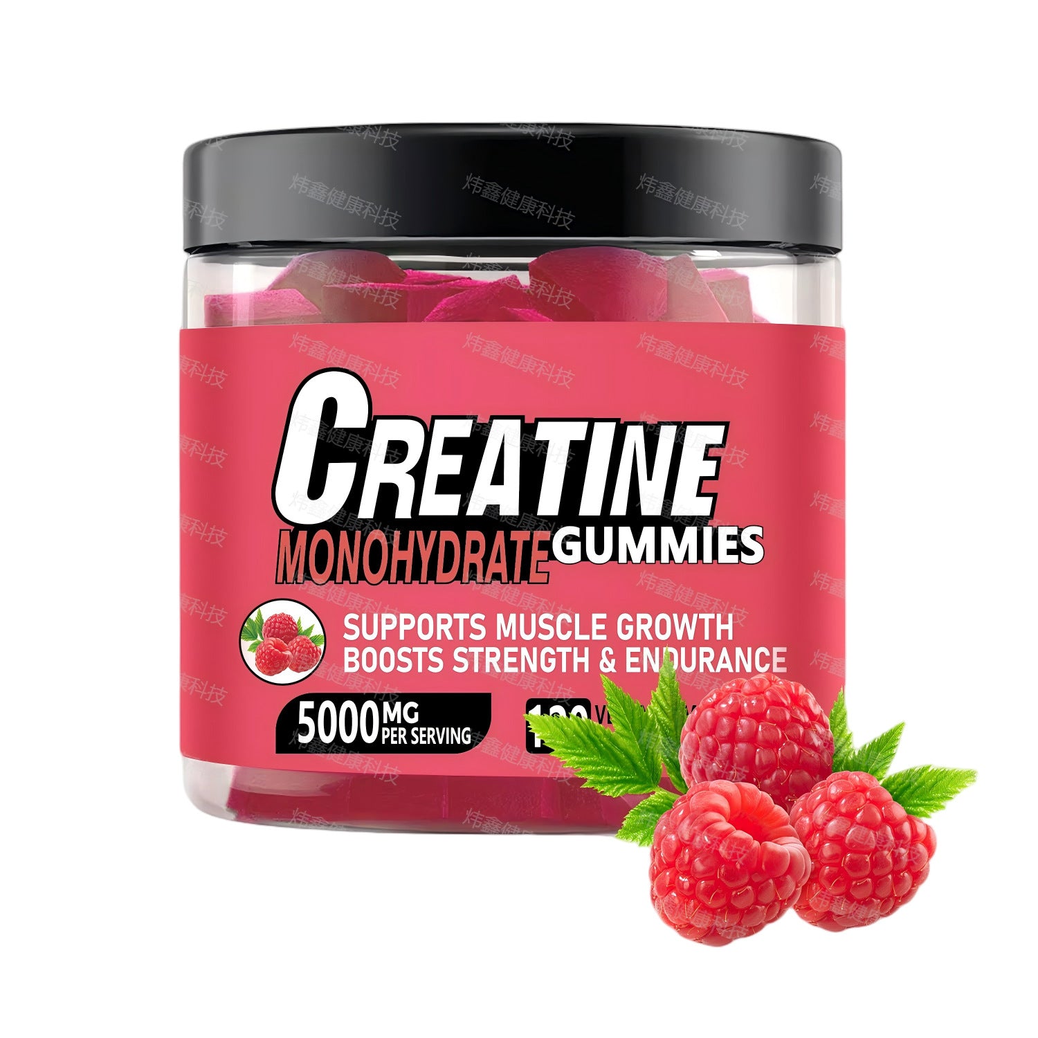 Whey protein powder and creatine powder