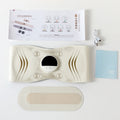 Portable Heating Pulse Massage Waist Belt with EMS Technology