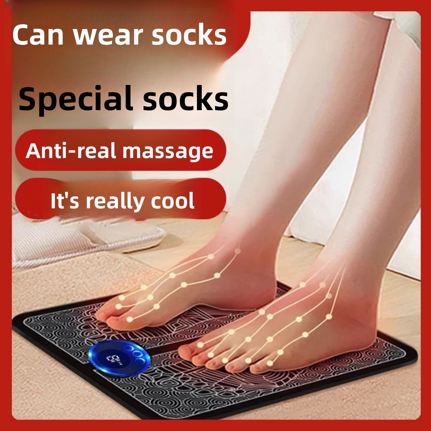 EMS Foot and Calf Massager with Pulse Technology
