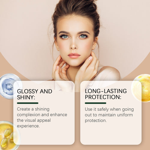 Coconut Glitter Protective Moisturizing Oil Non-Greasy