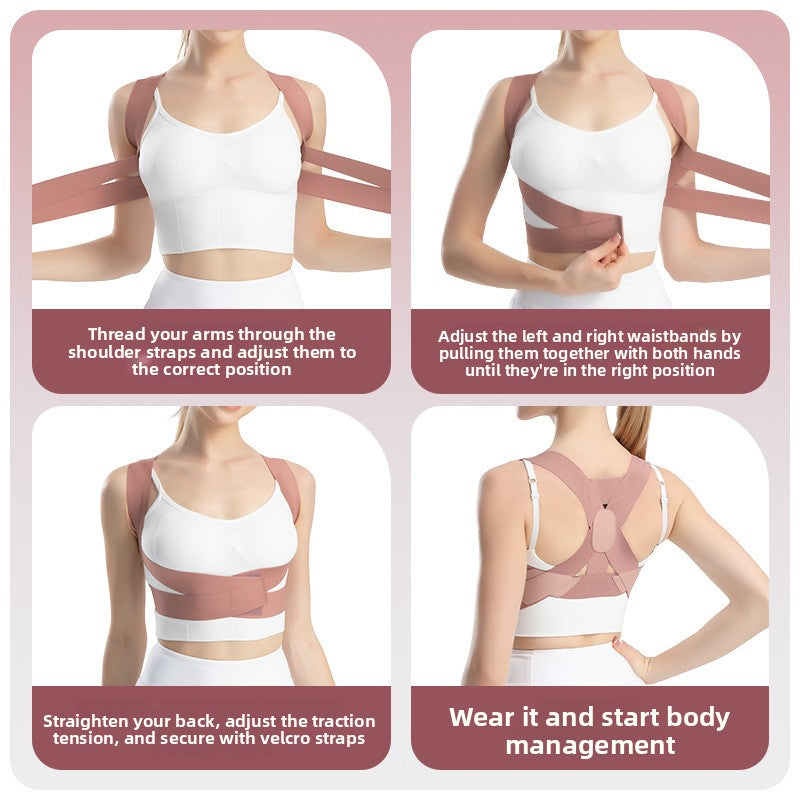 Women Invisible Posture Corrector Waist Support Belt