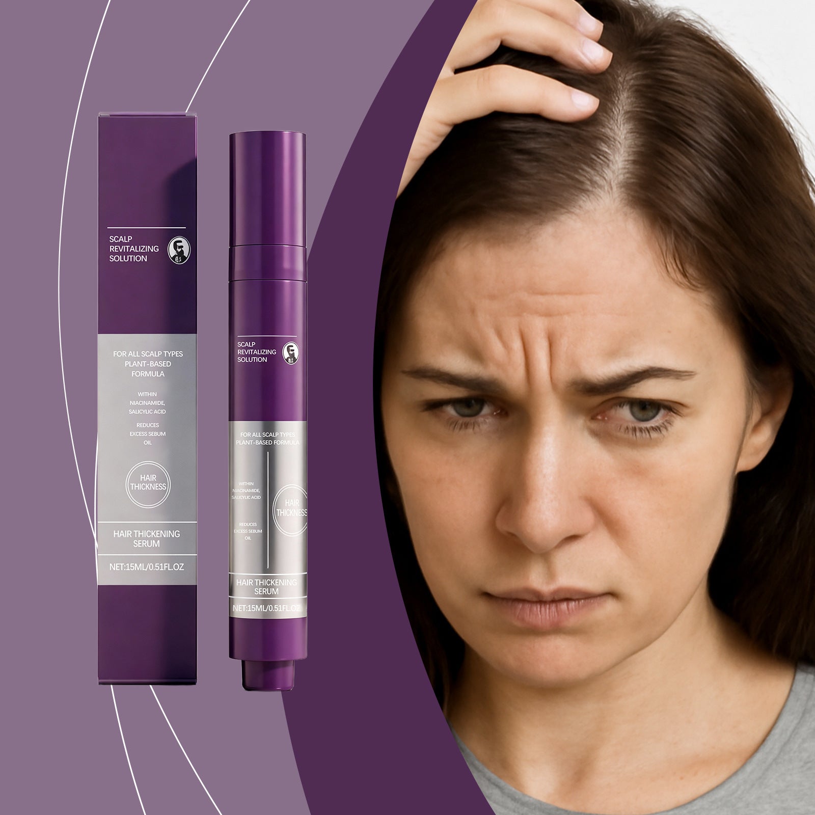 Rosemary Oil Hair Care Essence for Scalp Nourishment