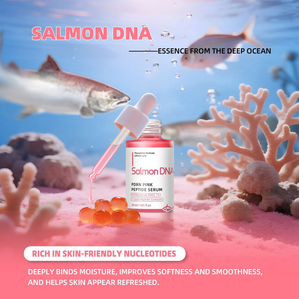 Salmon Dna Pdrn Salmon Pink Peptide Essence Moisturizing and Firming
