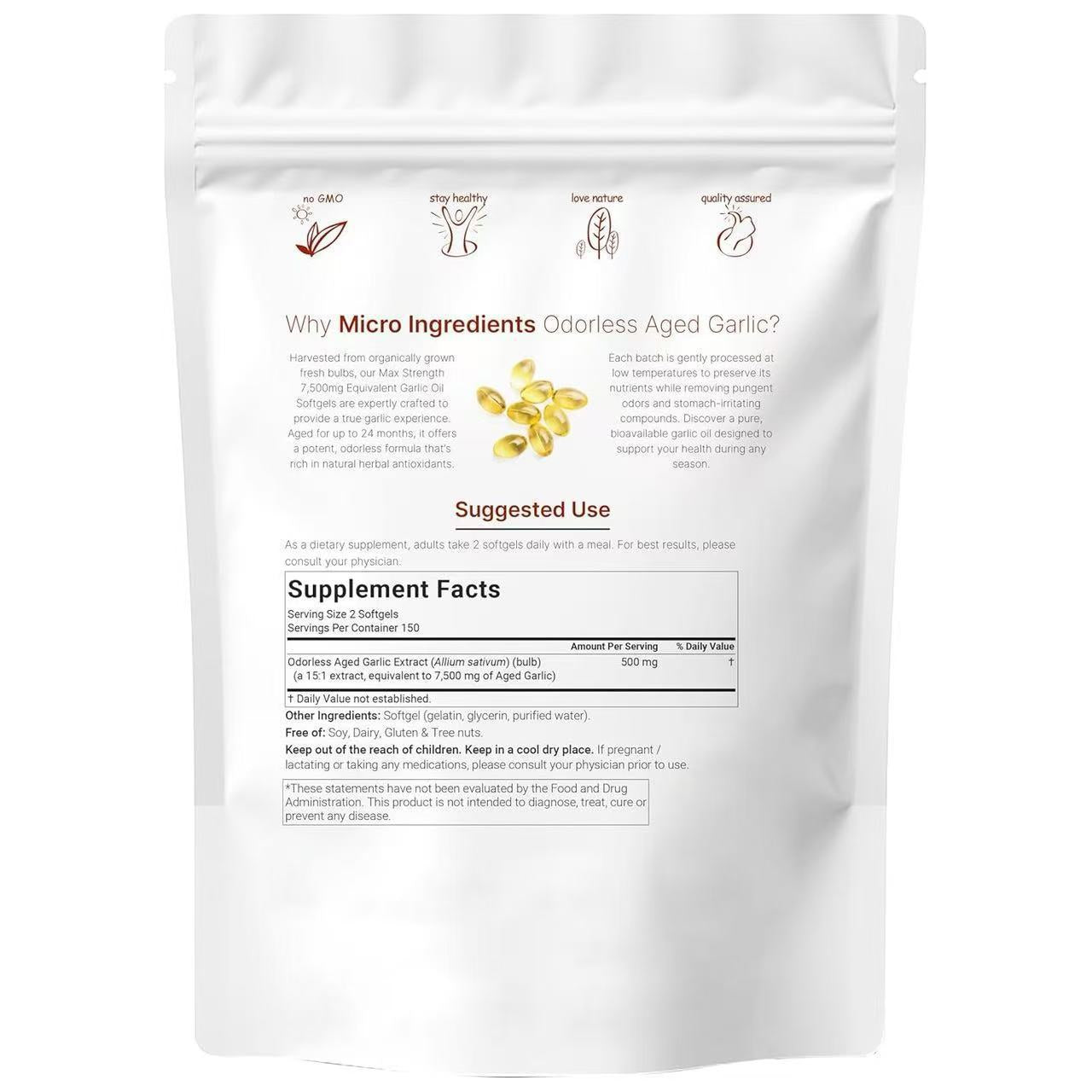 Aged Garlic Extract Soft Capsules