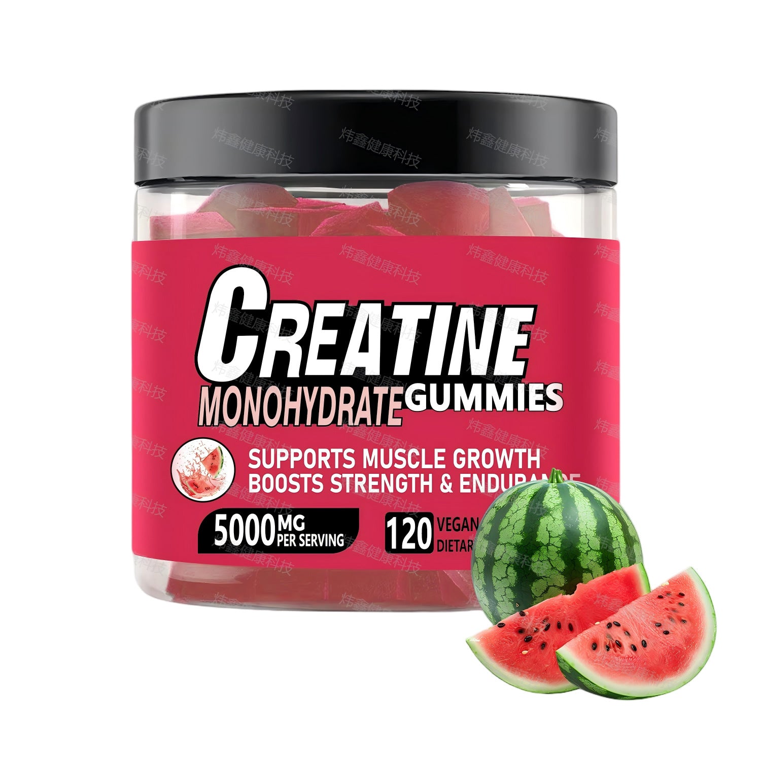 Whey protein powder and creatine powder