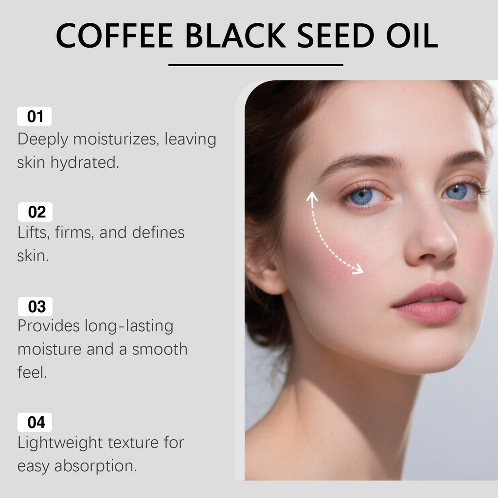 Coffee Black Seed Oil Is a Gentle Moisturizing and Nourishing Essential Oil