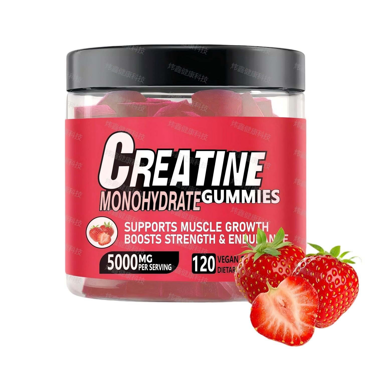 Whey protein powder and creatine powder