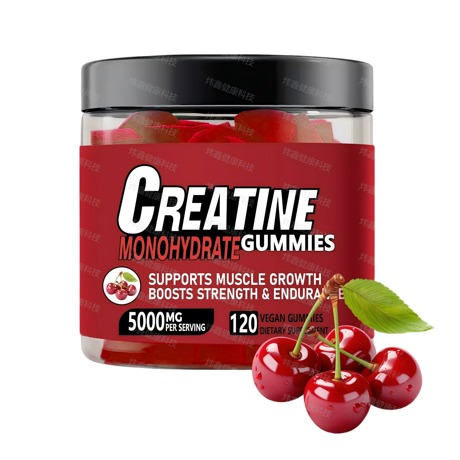 Whey protein powder and creatine powder